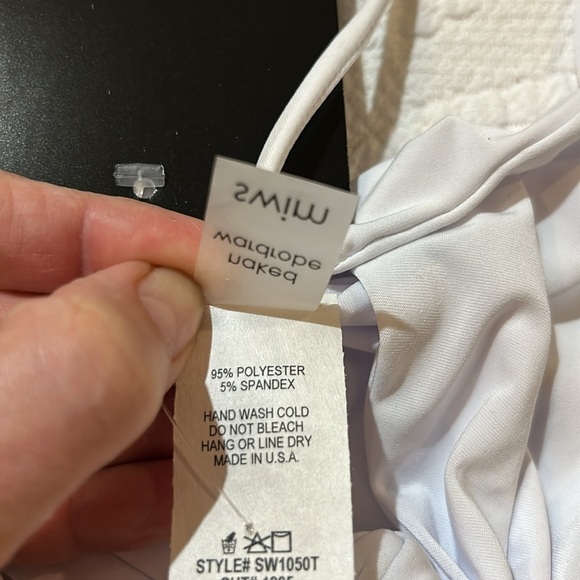 Naked Wardrobe Knotted Bikini top. NWT. Small - Picture 6 of 8